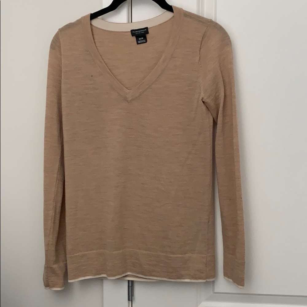 Club Monaco Beige Sweater (Italian Yarn)